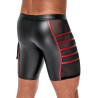 NEK Short avec zip Ormeto Noir-Rouge